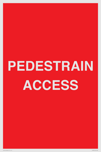 PEDESTRAIN ACCESS